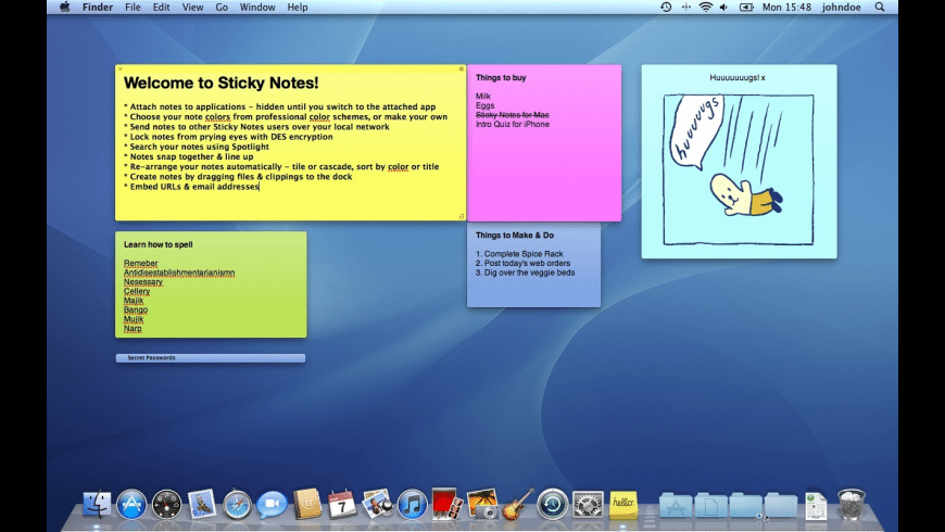 notepad widget for mac